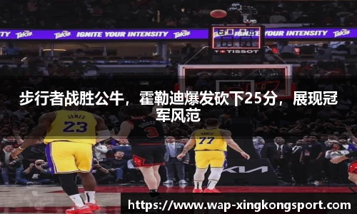 步行者战胜公牛，霍勒迪爆发砍下25分，展现冠军风范